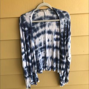 Tie dye cardigan